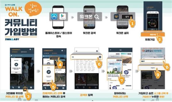 워크온 앱가입방법
