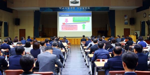 학교시설개방 통합 사업 설명회