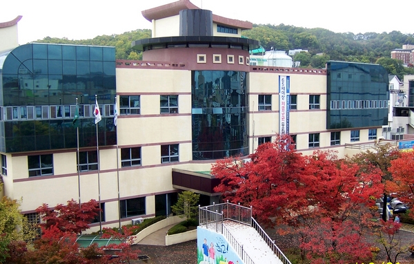 안동시보건소 전경.
