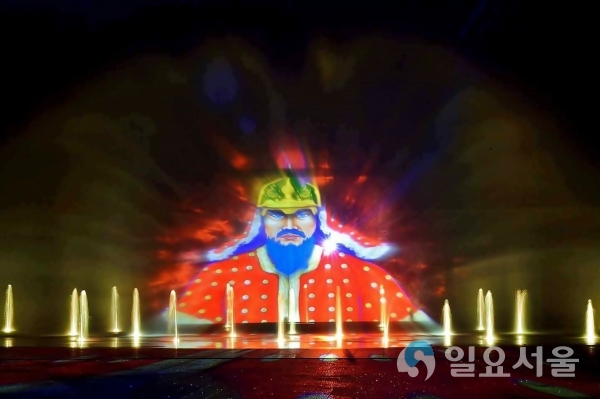 이순신 순국공원 멀티미디어 쇼 © 남해군 제공