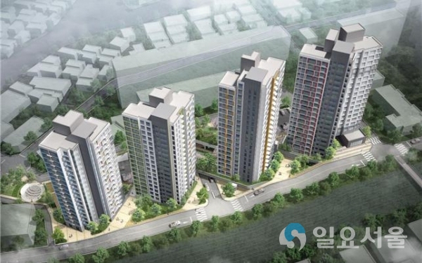 인천석정 가로주택정비사업지구 조감도     © 한국토지주택공사 제공
