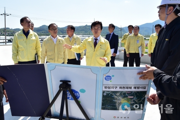 여름철 재새사전대비 재해위험지구 및 배수펌프장 특별점검 @ 진주시 제공