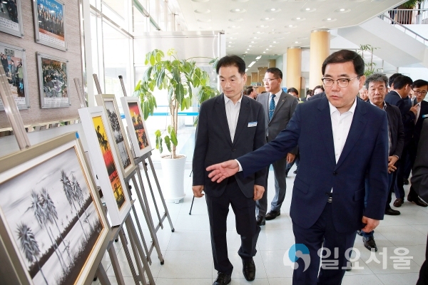 아프리카 말라위 어린이 후원을 위한 풍속도 전시회     © 창원시 제공