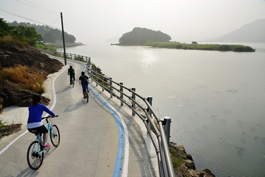 담양댐~ 영산강하구언까지 133km 영산강자전거 종주길