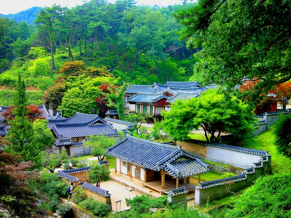 도산서원 전경.
