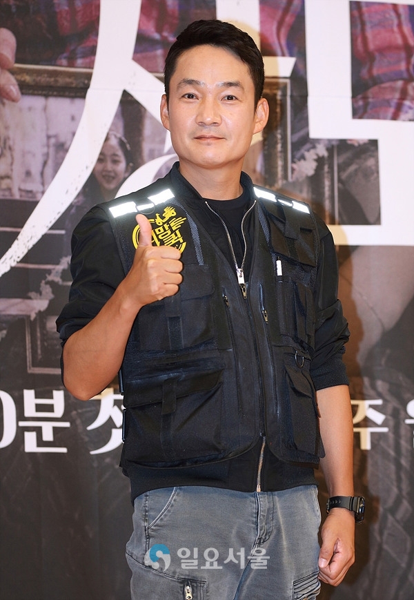 드라마 수상한 장모 제작발표회에 참석한 김정현