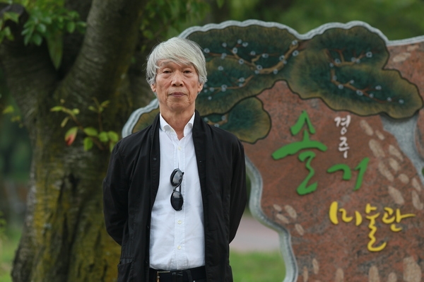 소산(小山) 박대성(74) 화백.