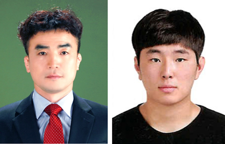영남대 유도부 이정화 감독(왼쪽), 최민철 선수(오른쪽)