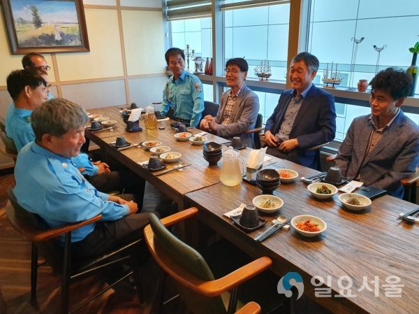 마산회원구청장 모범운전자 마산동부지회 간담회 © 창원시 제공
