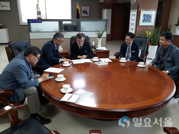 최옥환 마산회원구청장, 창원 주소 갖기 홍보 위해 지역대학교 방문 © 창원시 제공