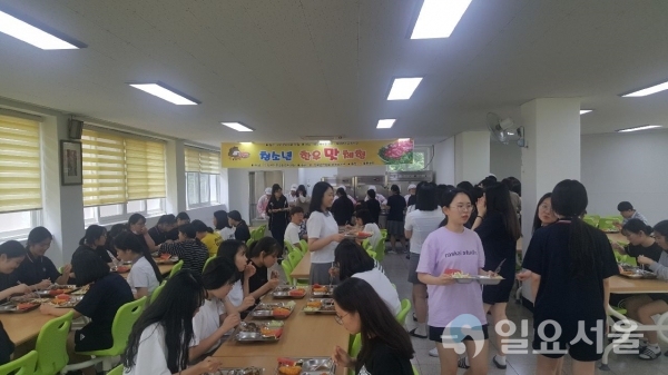 2019 청소년 한우 맛 체험 행사 © 합천군 제공