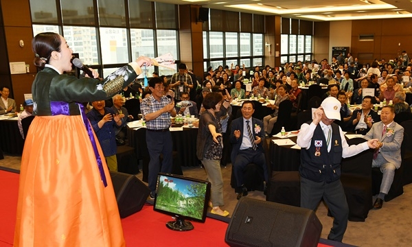 ▲2018년 광주 서구, 보훈가족 사랑나눔 큰 잔치 행사(사진제공=서구청)
