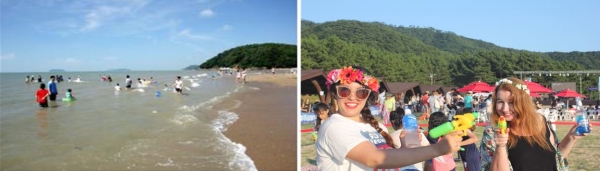 장봉도 옹암해수욕장, 덕적도 서포리해수욕장