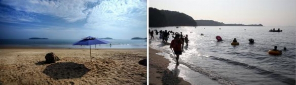 승봉도 이일레해수욕장, 영흥도 십리포해수욕장