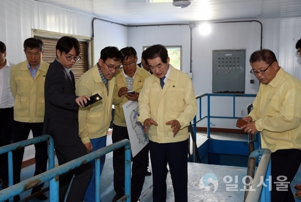 안병용 의정부시장 단수사고 현장 긴급 지휘