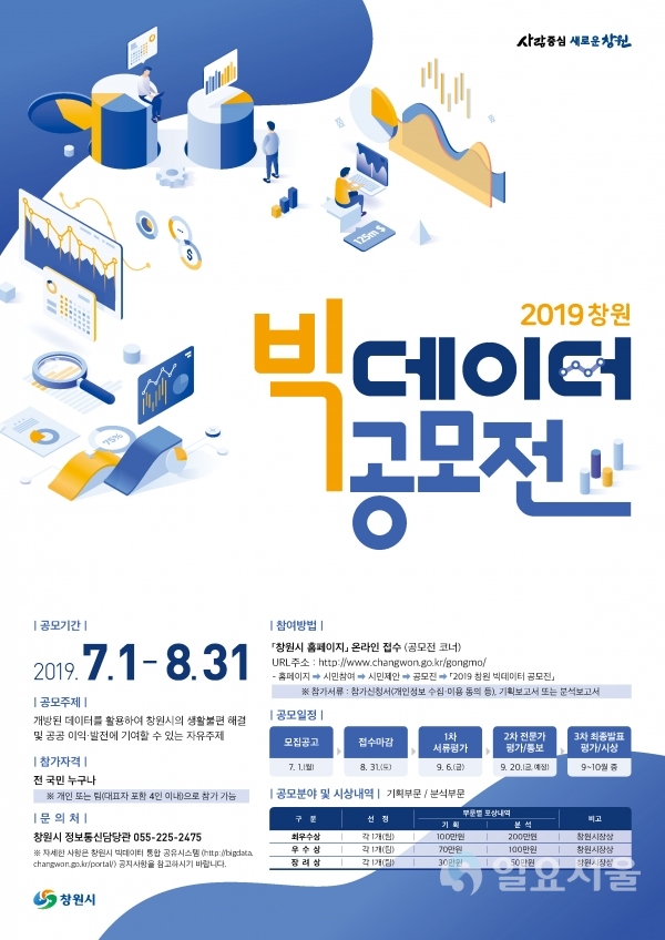 창원 빅데이터 공모전(포스터)     © 창원시 제공