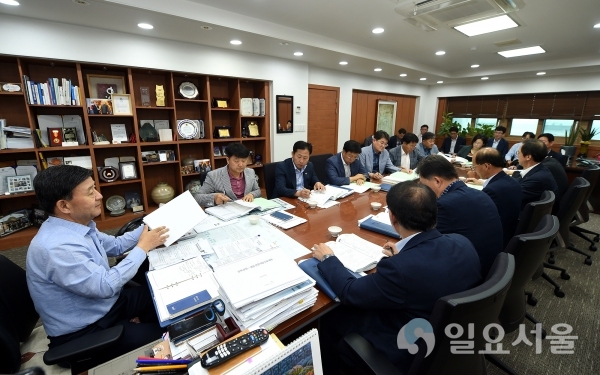 민선7기 시장공약사항 추진상황 보고회     © 김해시 제공