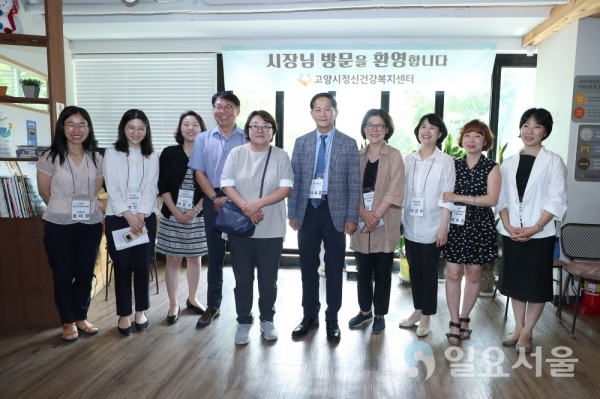 이재준 고양시장, ‘민생탐방, 정신건강복지센터 방문’ 정신장애인 의견 청취