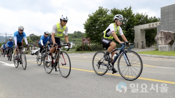 가야투어 라이딩 © 합천군 제공