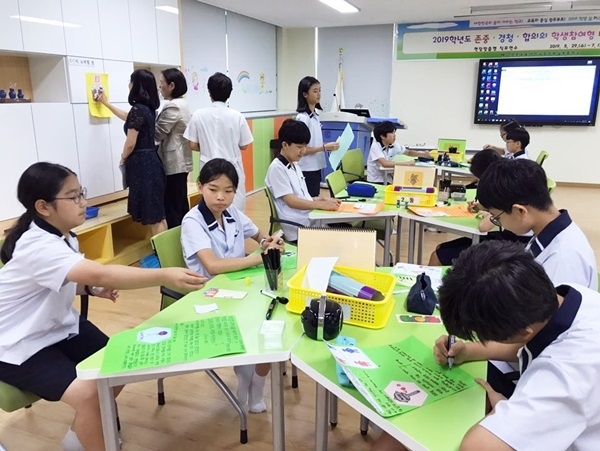 ▲수업장면(사진제공=광주시교육청)