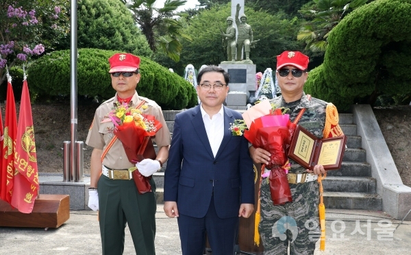 진동리지구 전승 69주년 해병대 전승기념식 © 창원시 제공