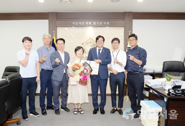 파주시의회,8월 이달의 칭찬공무원