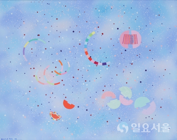 순회전 전시작품 중‘작품명 : 우주’ @ 진주시 제공