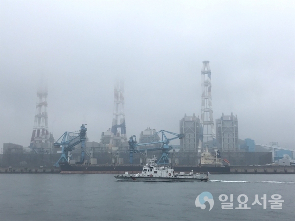 한국남동발전 삼천포발전본부 전경 © 통영해양경찰서 제공