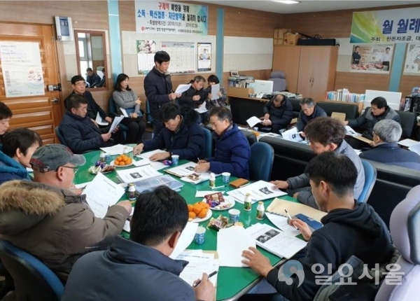 찾아가는구제역방역교육(진주) © 경상남도 제공