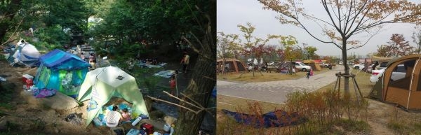 함허동천 야영장, 아라뱃길두리생태공원캠핑장