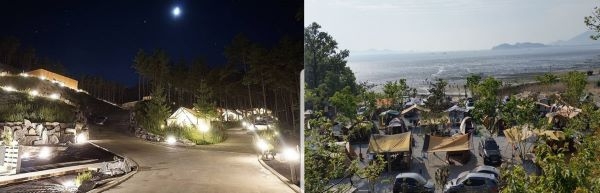 영흥도 블랙트리, 바다애오토캠핑장