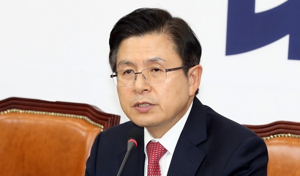 황교안 자유한국당 대표 [뉴시스]