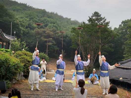 인천 중구 천년고찰 영종도 용궁사 전통공연