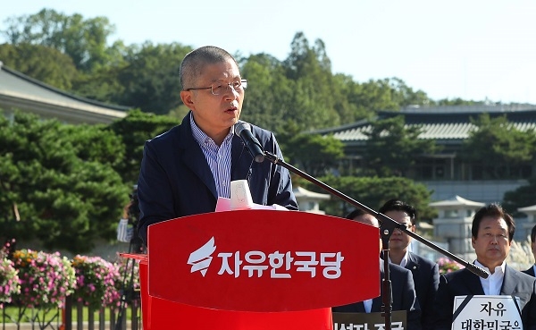 황교안 자유한국당 대표 [뉴시스]