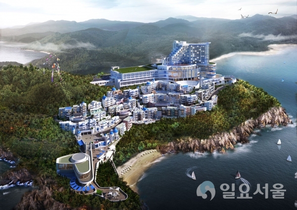 대명리조트 조감도  © 남해군 제공