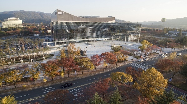 경주화백컨벤션센터 전경.