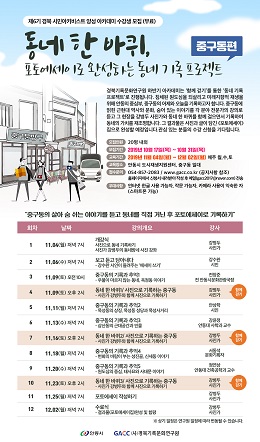 안동시와 (사)경북기록문화연구원이 10월 31일까지 제6기 경북 시민 아키비스트 아카데미 수강생을 모집한다.