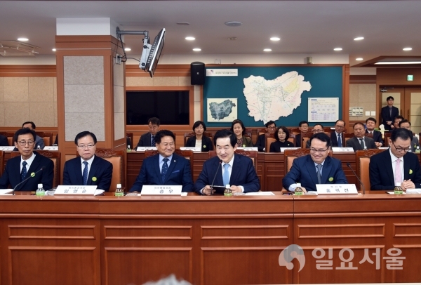 의정부시 경기도의회와 정책간담회 개최