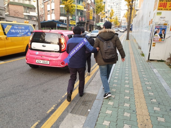 2019학년도 대입수능에서 구는 특별교통대책을 추진해 수험생들을 지원했다.