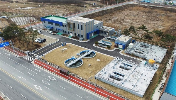 폐수처리장 전경.