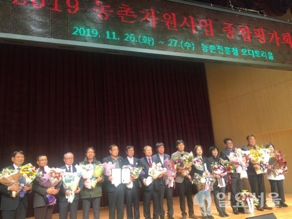 농업인 농작업안전관리 분야 경진에서 우수상 수상 @ 사천시 제공