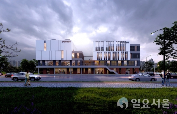 민락 체육센터 조감도