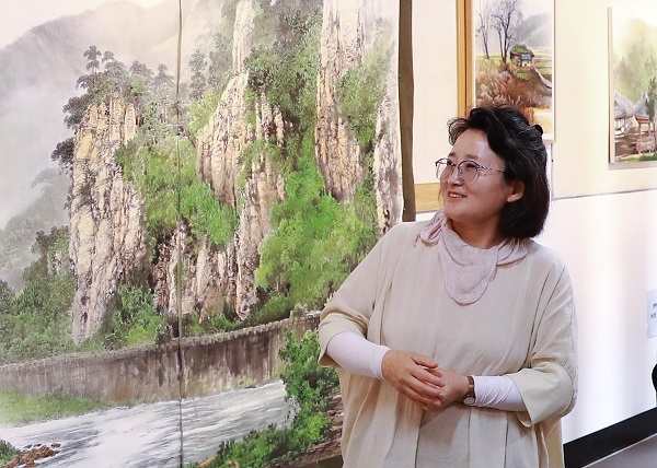 금동효 화백.
