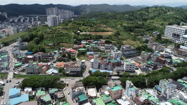 진주시 유곡동 죽전마을 전경 @ 진주시 제공