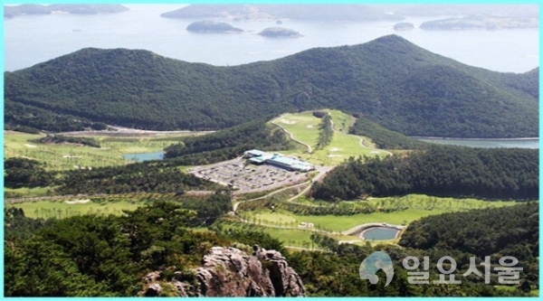 통영동원로얄CC 전경.(홈페이지 캡처)