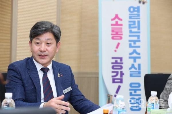 백두현 군수 @ 고성군 제공