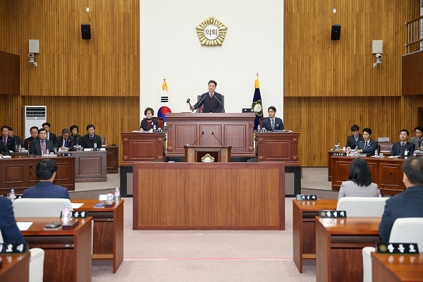 경주시의회 제247회 제2차 정례회 제4차 본회의.