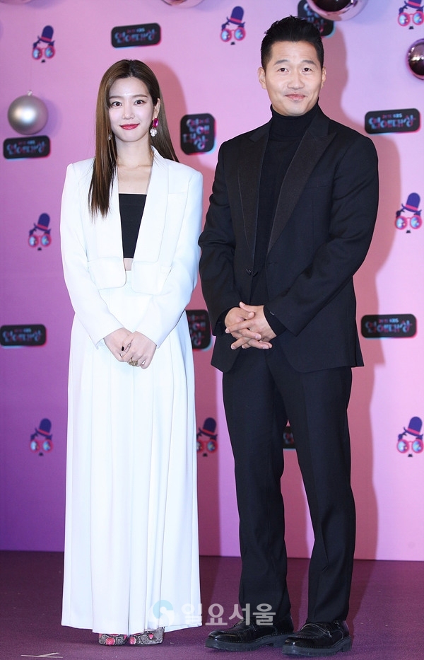 2019 KBS연예대상 참석한 이유비-강형욱
