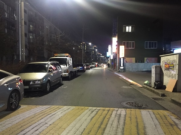황성주공2차아파트단지 주변 ‘우리아이 안심길 조성’ 사업 완료.