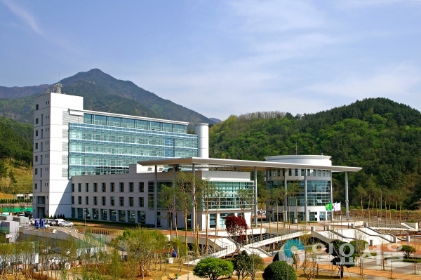 사천시청 전경
